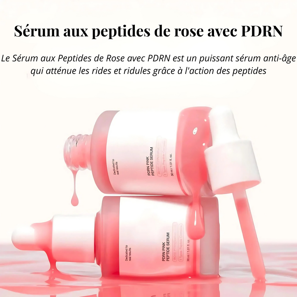 Sérum de Peptide Rose PDRN pour le Visage