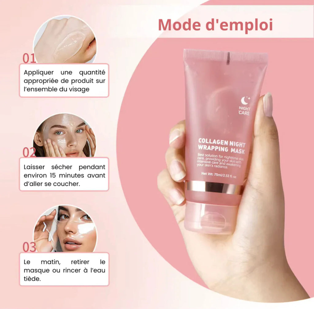 Masque Bio-Collagène + Brosse Masque anti-âge